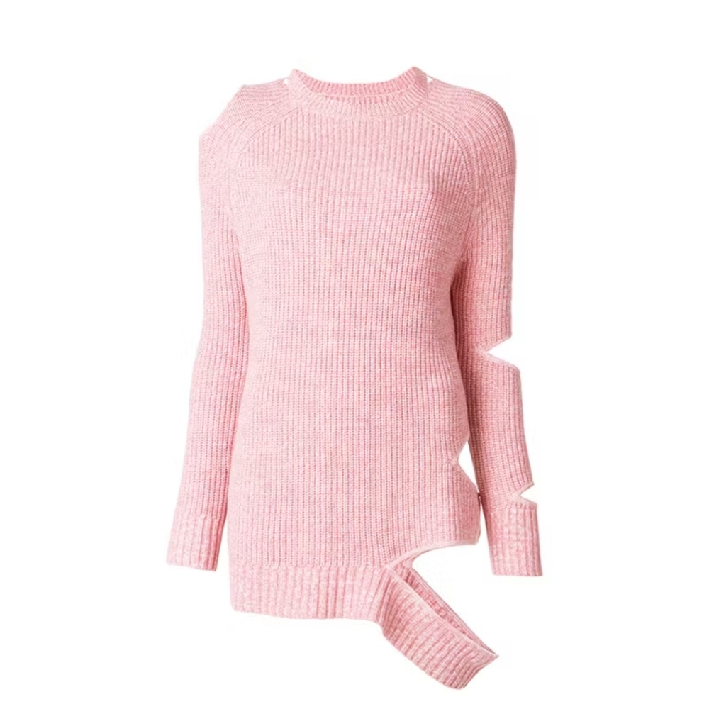 Zoe Jordan cut out cashmere sweater